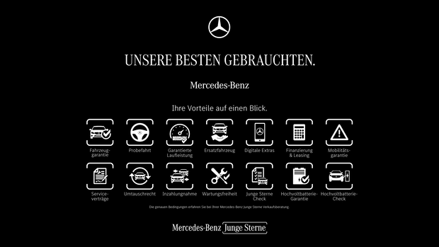 Junge Sterne Vorteilsübersicht