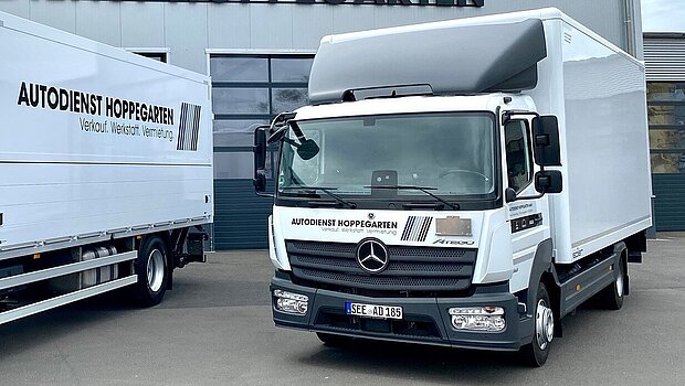Vermietung Lkw Atego 2t